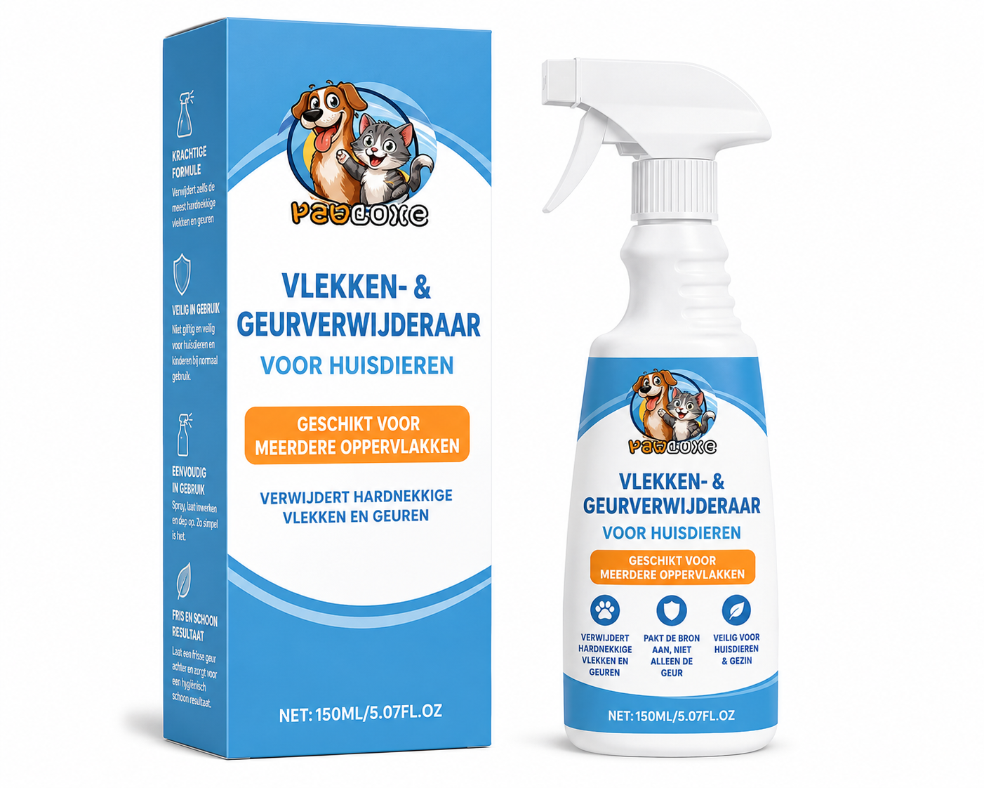 Vlekken- en Geurverwijderaar voor Huisdieren