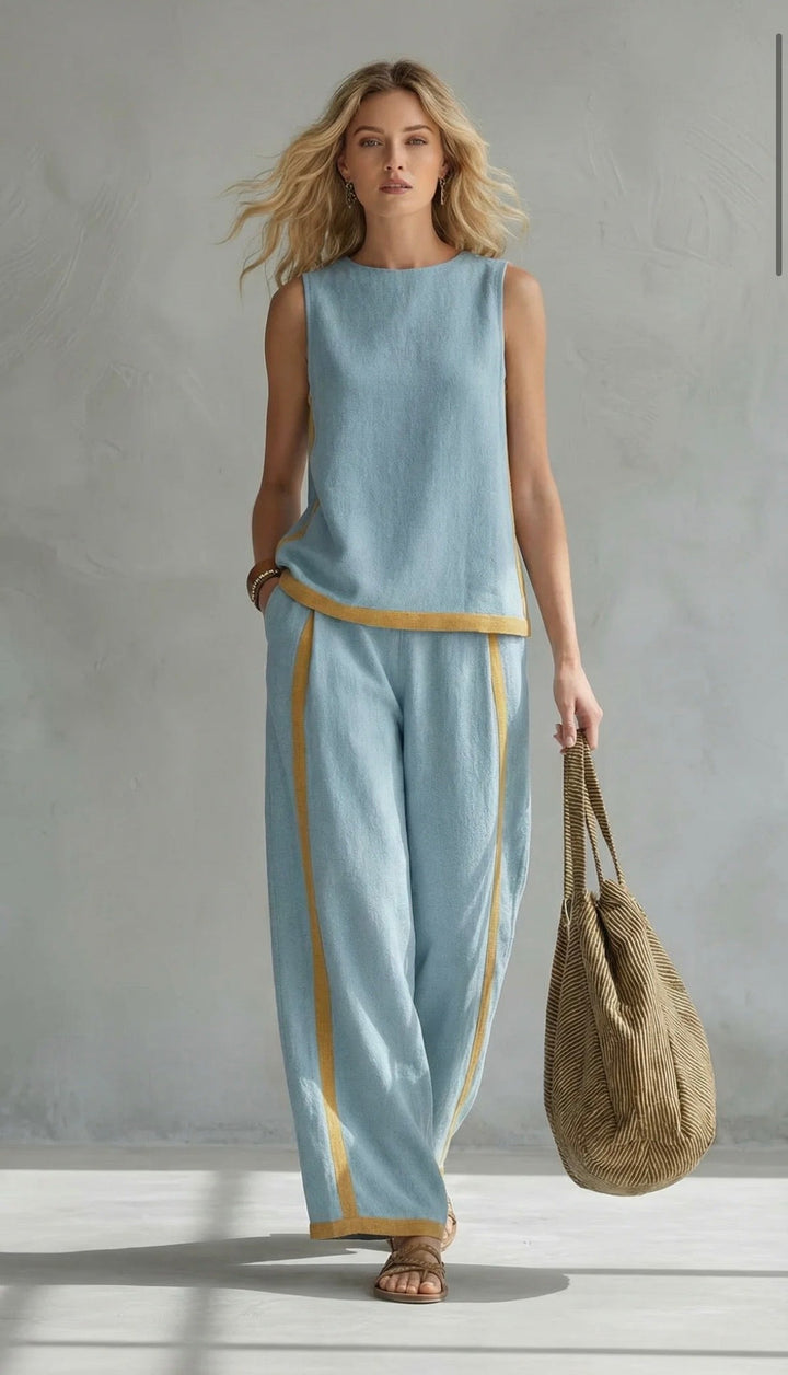 Leila | Elegante conjunto de dos piezas de tweed