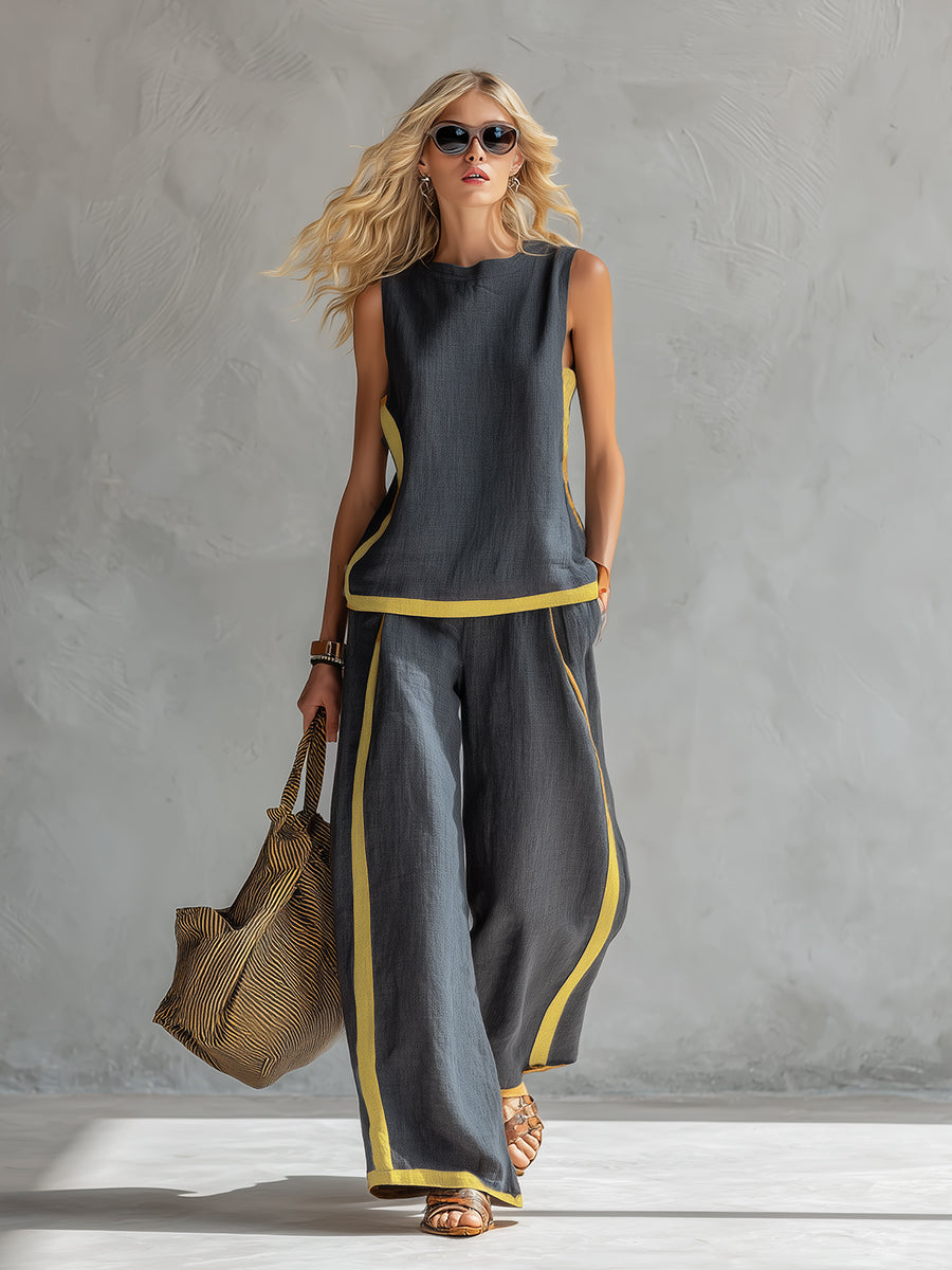 Leila | Elegante conjunto de dos piezas de tweed