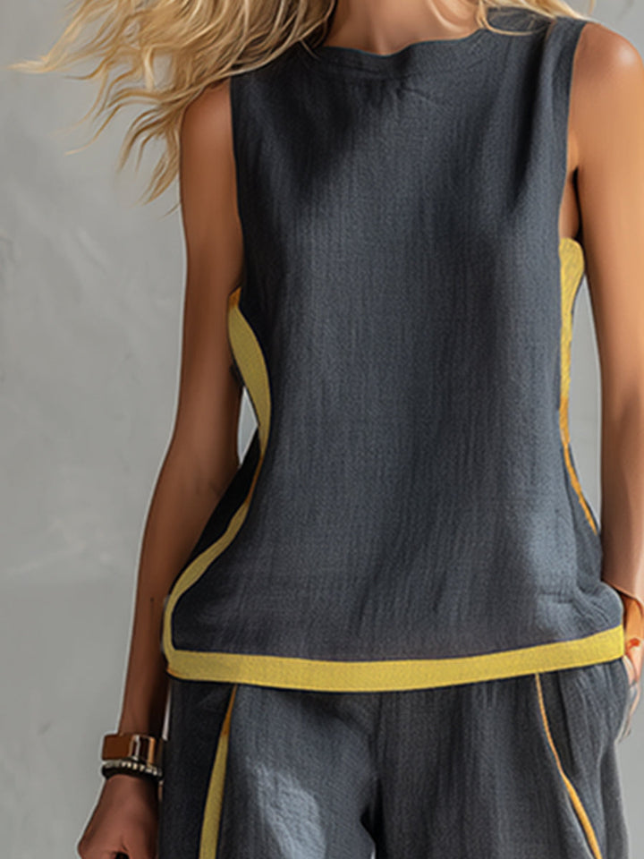 Leila | Elegante conjunto de dos piezas de tweed
