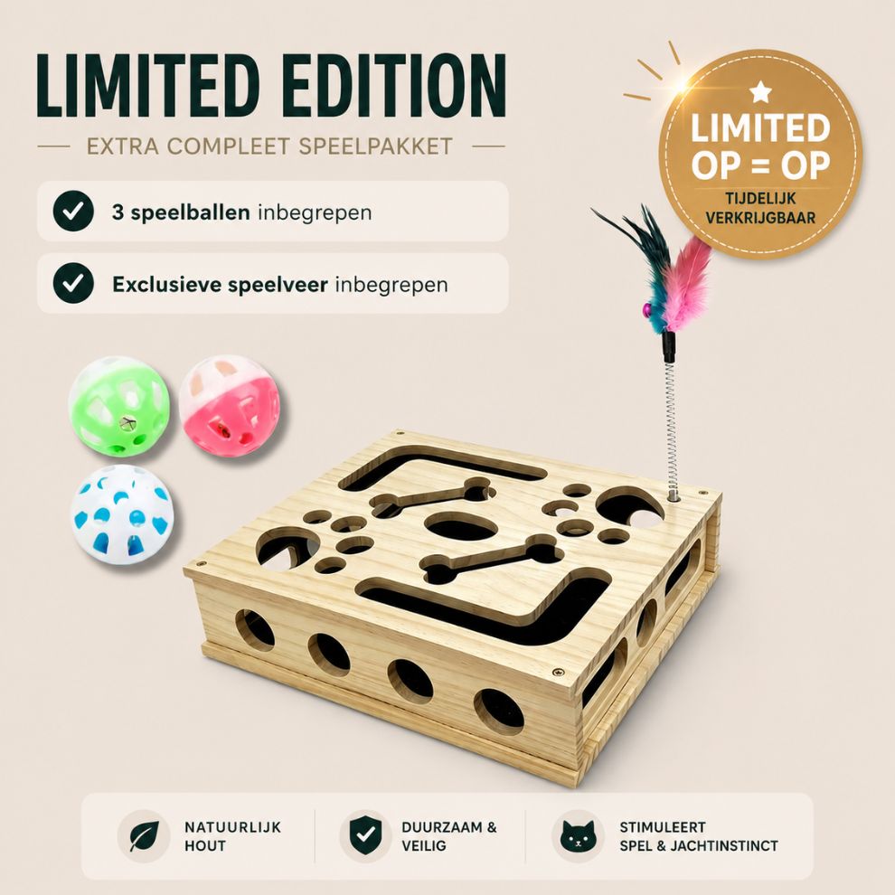 PawScratch| Interactieve krab- & nagelvijlbox voor katten