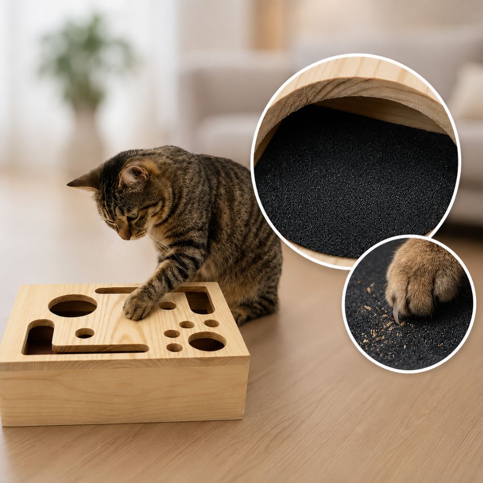 PawScratch| Interactieve krab- & nagelvijlbox voor katten
