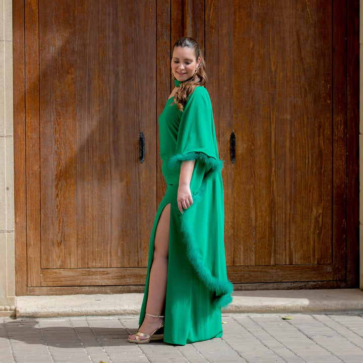 VESTIDO TANGO VERDE