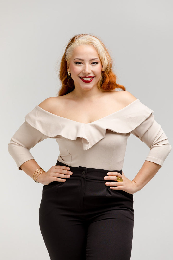 Top Alicia Beige