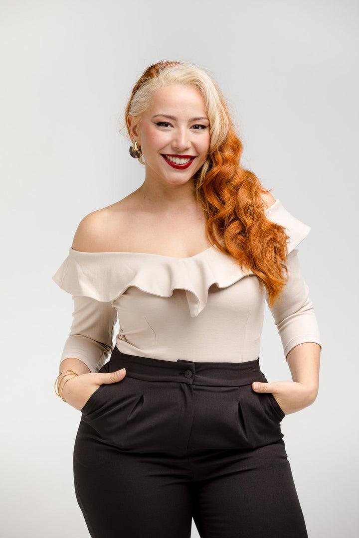 Top Alicia Beige