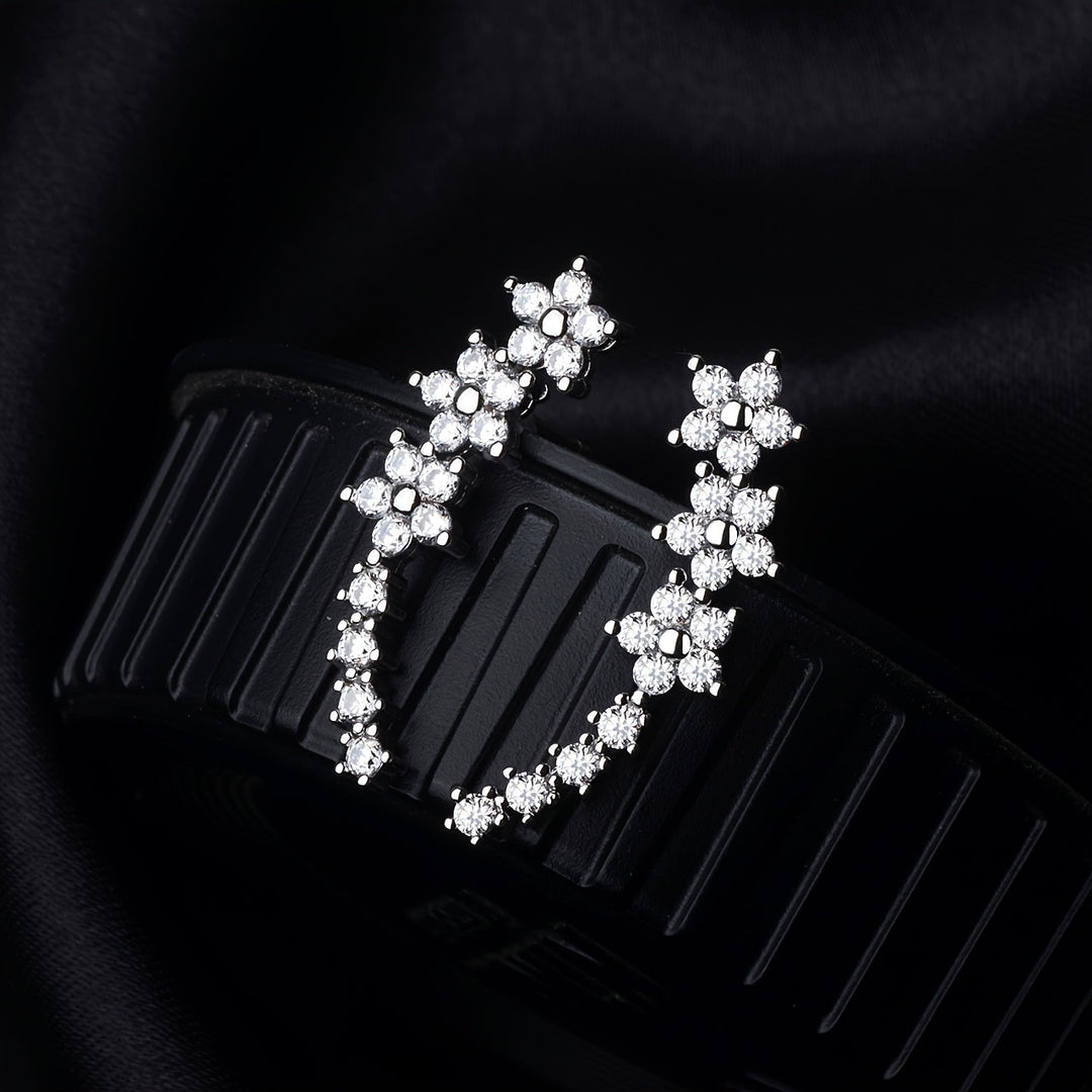 Aretes florales atemporales