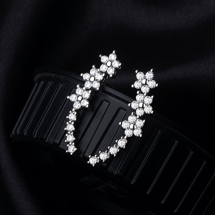 Aretes florales atemporales
