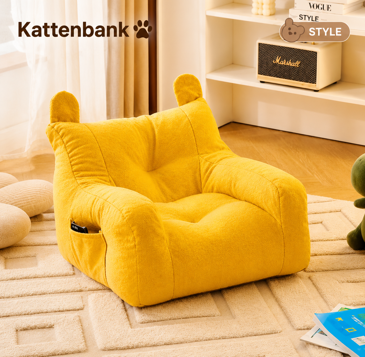 PawLuxe Luxe Huisdierenbank met afneembaar kussen