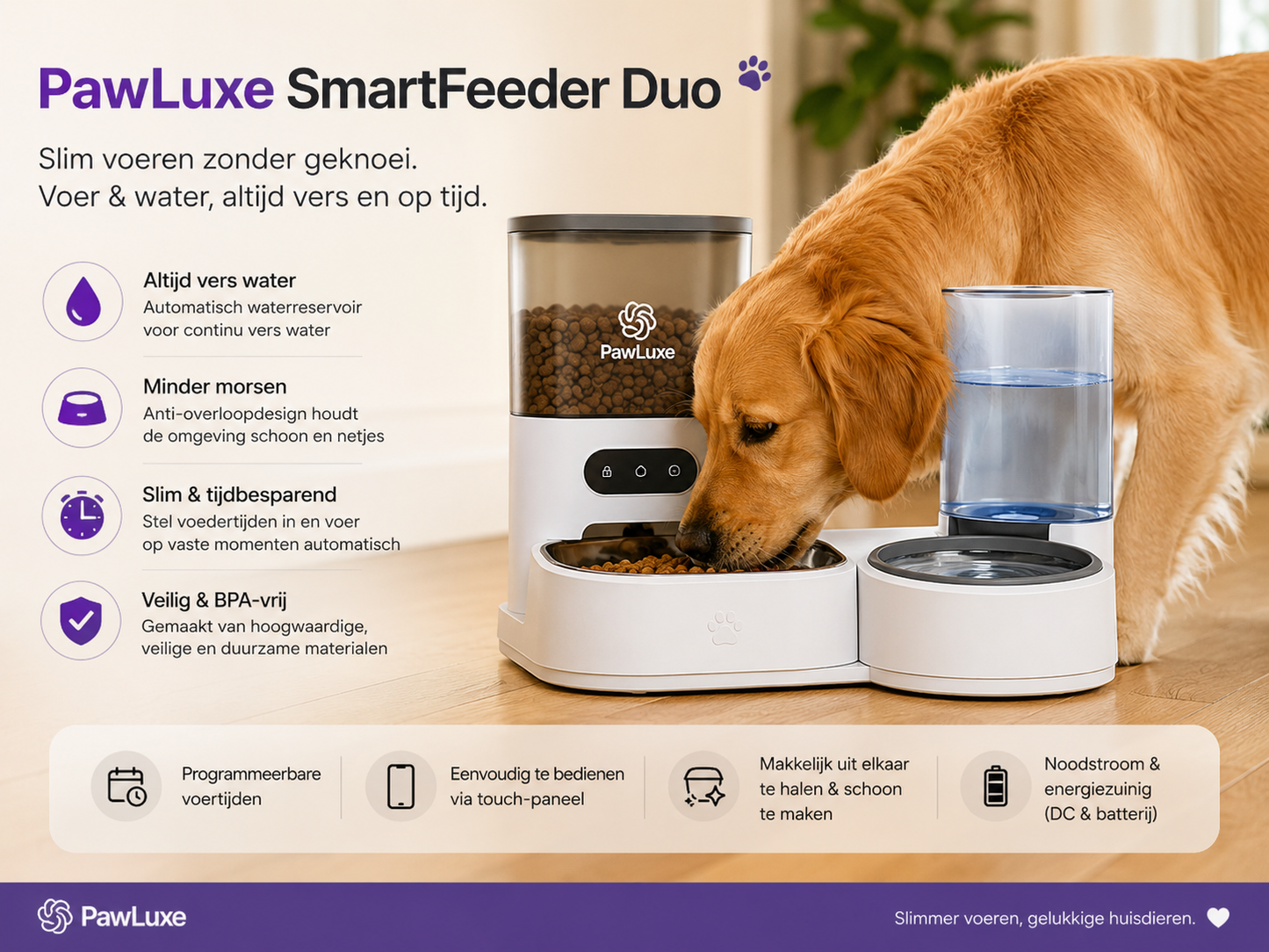 PawLuxe SmartFeeder Duo