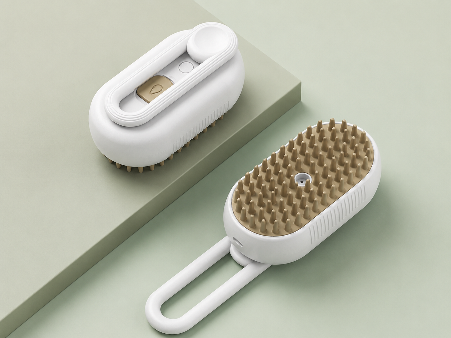 PawLuxe Stoomborstel Pro – Krachtige Verzorging voor Honden & Katten