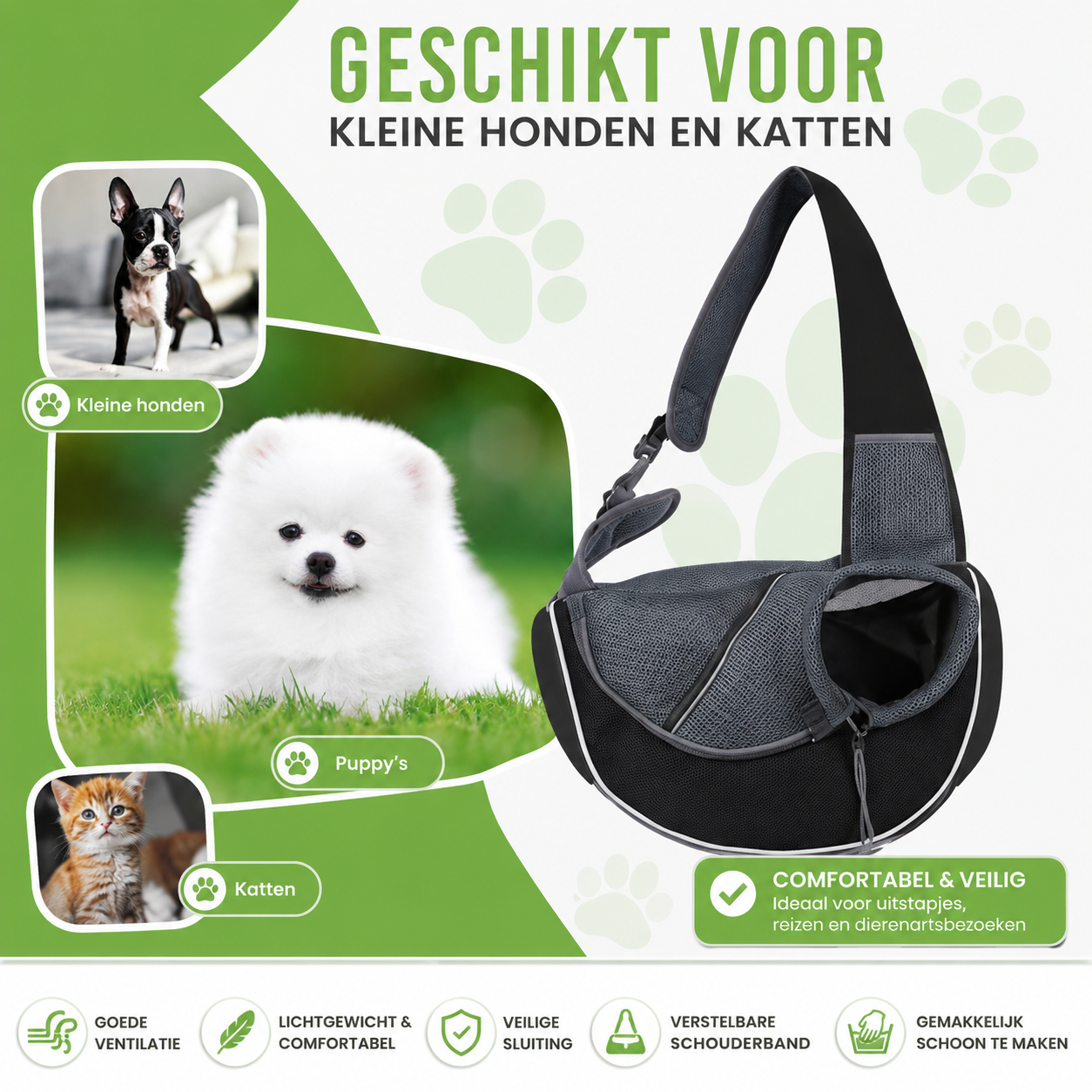 PawLuxe Huisdierentas | Draagtas voor Hond & Kat