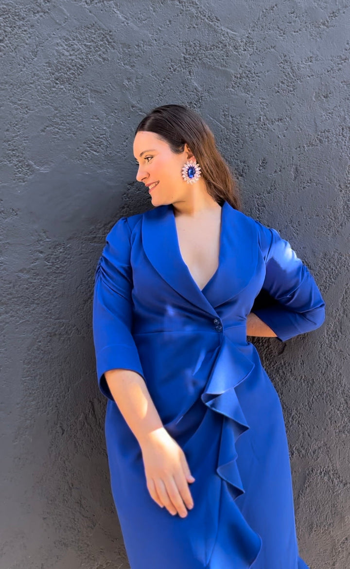 Vestido Paola Tinta