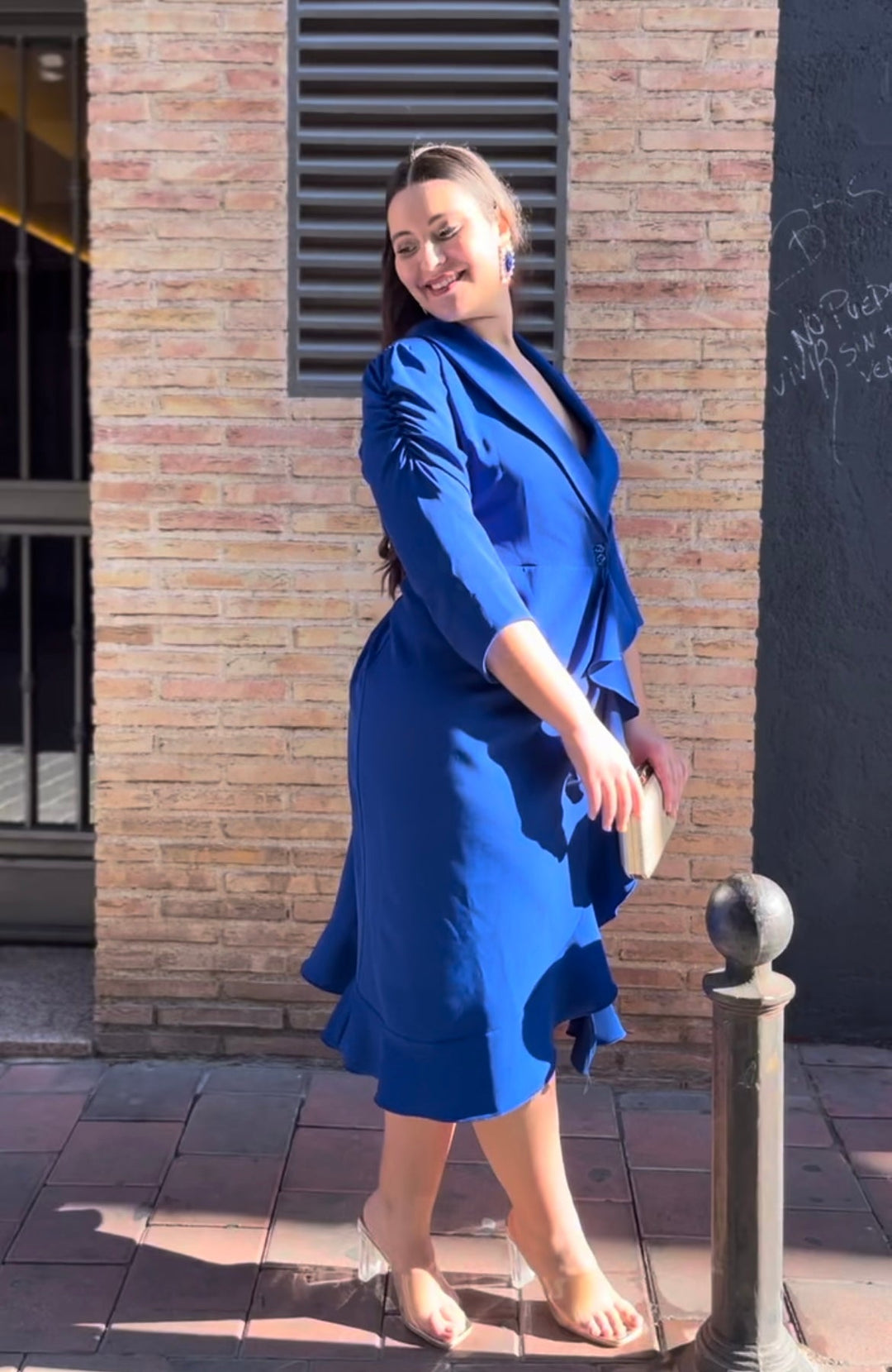 Vestido Paola Tinta