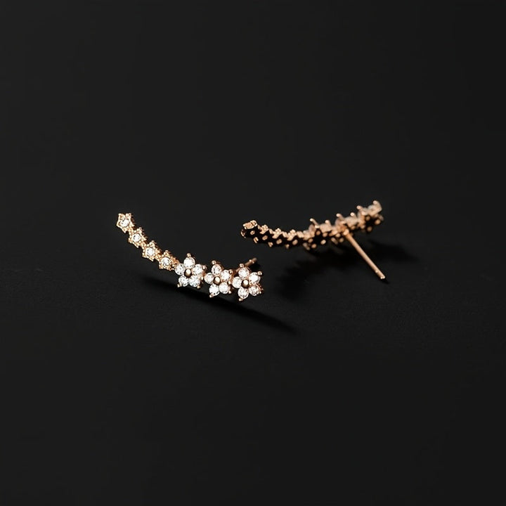Aretes florales atemporales