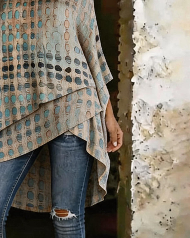 Marcela | Blusa estampada de lunares