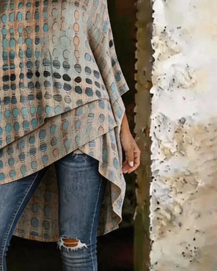Marcela | Blusa estampada de lunares