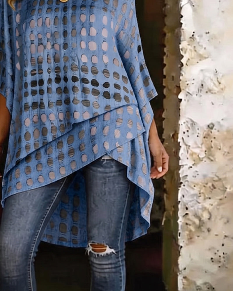 Marcela | Blusa estampada de lunares