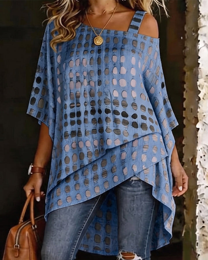 Marcela | Blusa estampada de lunares