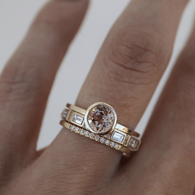 Geraldine™ Anillo cristalino